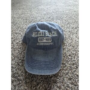 Biloxi Beach Mississippi Adult Dad Hat Cap Adjustable